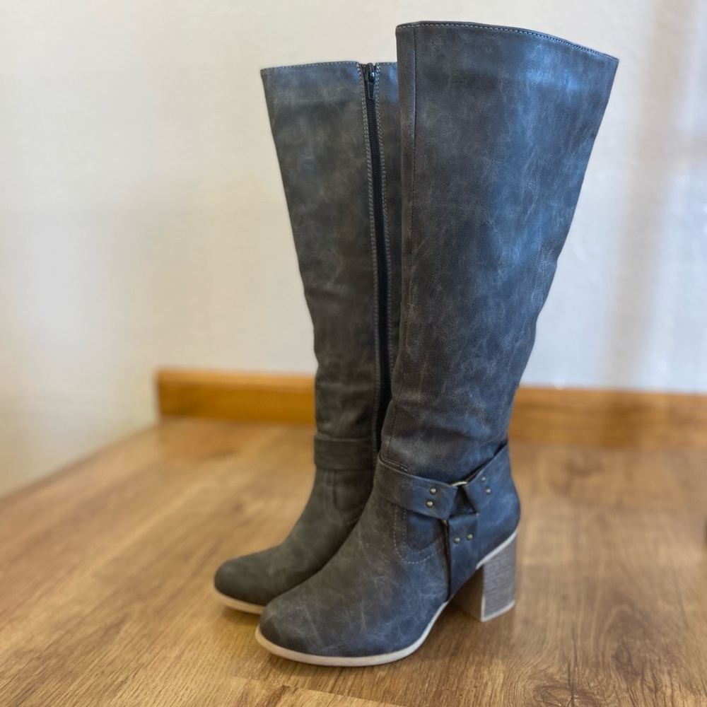 Tall Healed Boots